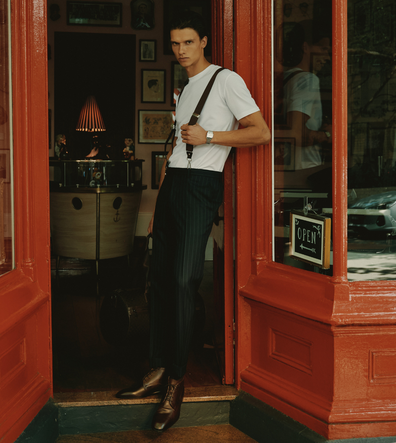 Miller Lace-Up Boots by Brando