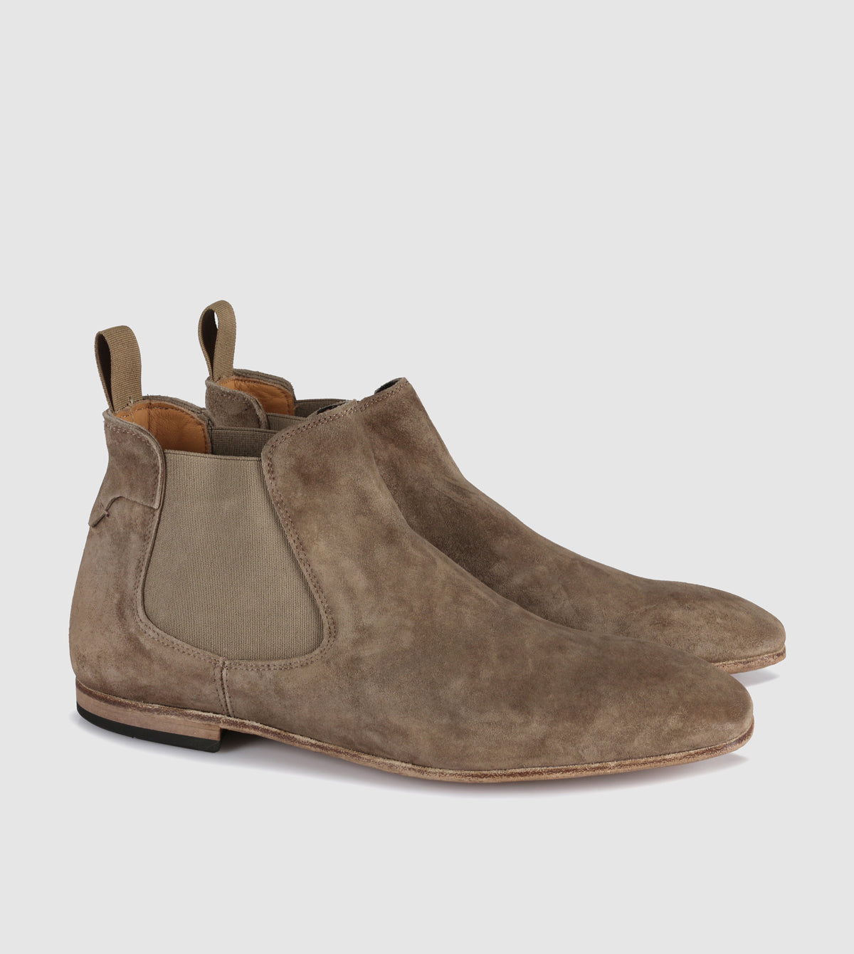 TAN SUEDE CHELSEA BOOT