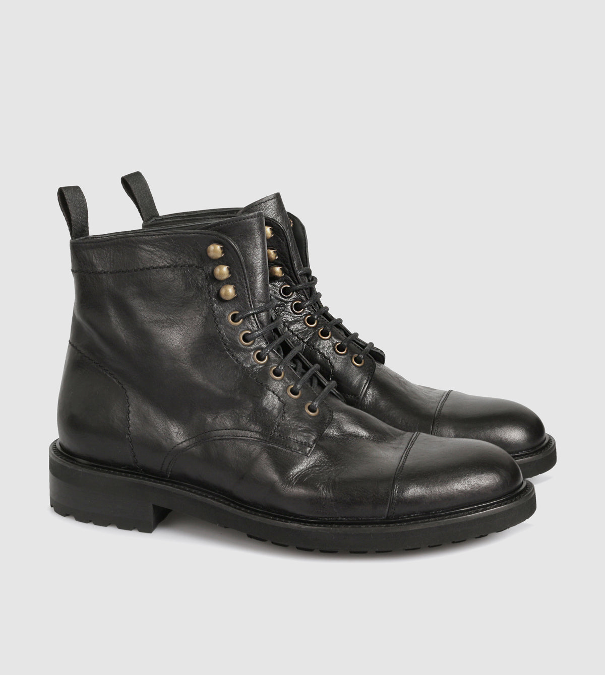 Santana Lace-Up Boots by Brando